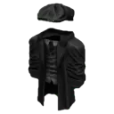 Пальто со шляпой